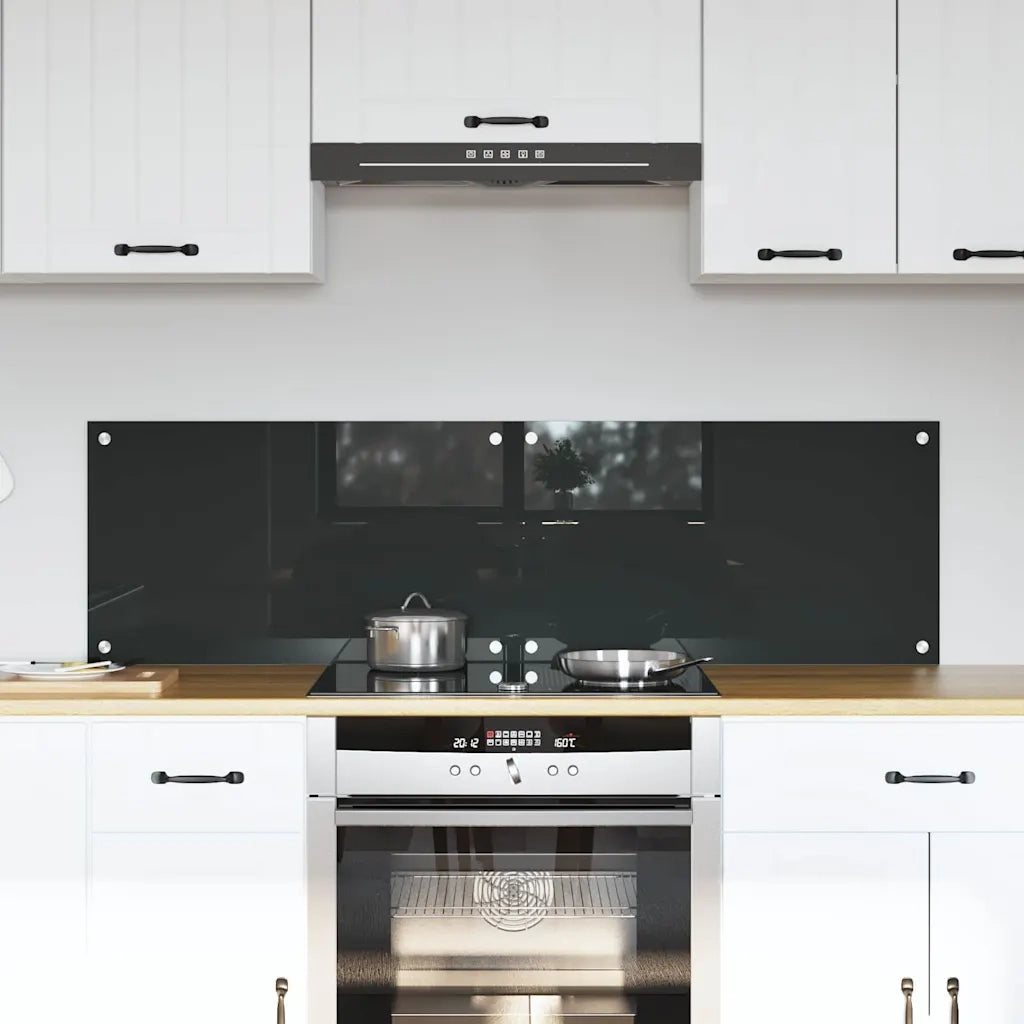 Schienale da cucina 2 pcs Grigio scuro 70 x 40 cm 3415458