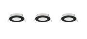 Faretto da incasso LED 3x HIMAL Trio nero rotondo 4W IP65