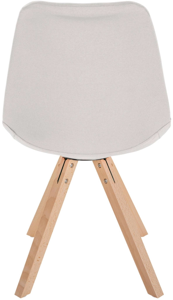Sedia Sofia Tessuto crema,natura (quadrato)