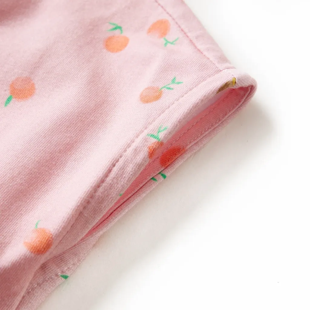 Abito da Bambina con Coulisse Arancione Chiaro 116 14616