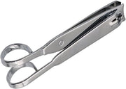 Nagelknipper professionale a stantuffo in acciaio di carbonio - Manico a forma di forbice - Trimming preciso, un buon aiuto per la cura delle unghie (set singolo)