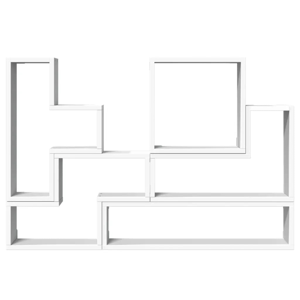 vidaXL Scaffale a Parete Bianco 90x12x64 cm in Legno Multistrato