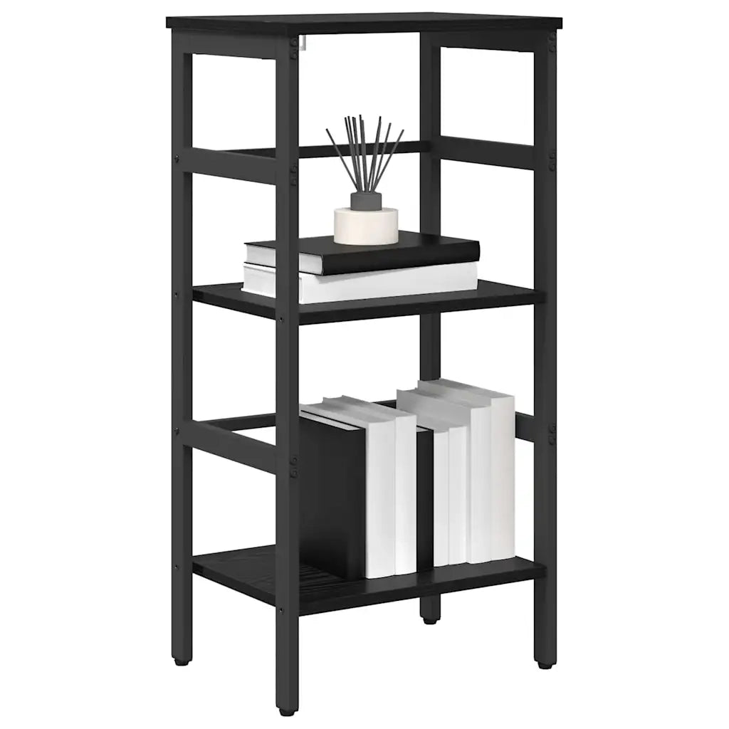 Libreria Rovere Nero 40 x 29,5 x 81 cm Legno multistrato 883898