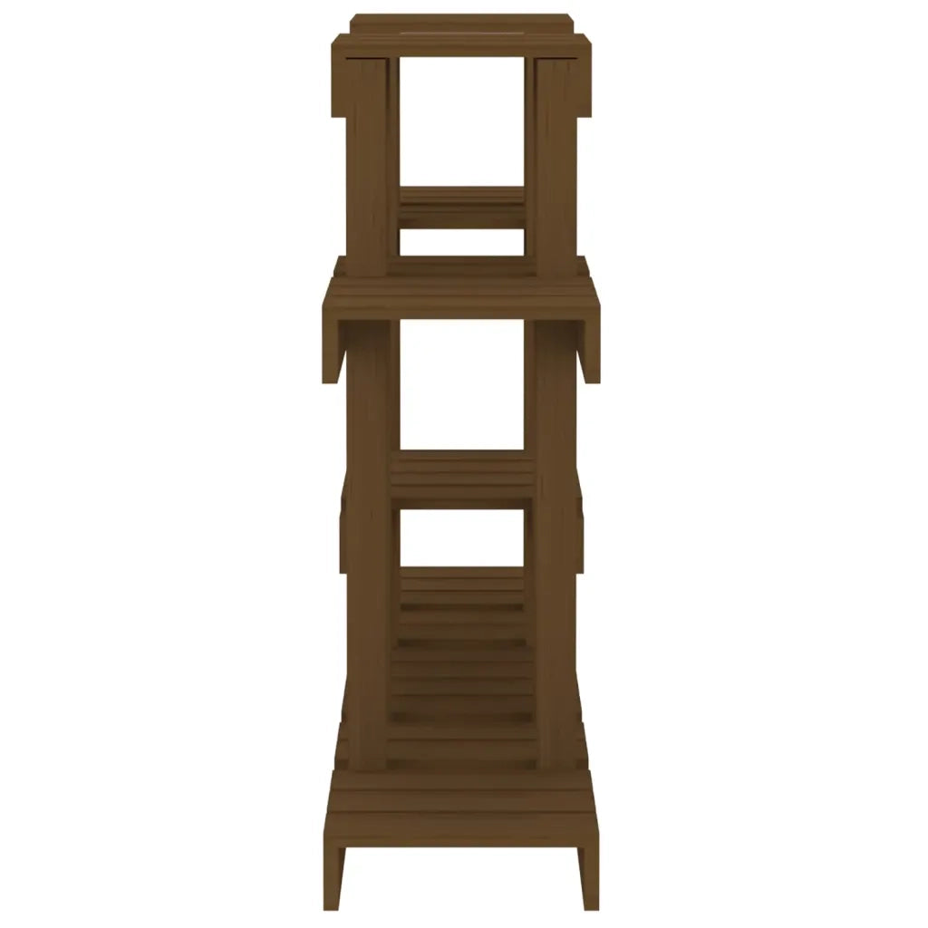 Supporto per Piante Ambra 104,5x25x77,5 cm Legno Massello Pino 822100