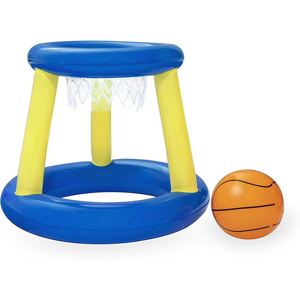 Trade Shop - Canestro Da Basket Gioco Gonfiabile Per Bambini Splash 'n' Hoop 61cm Palla 52418 -