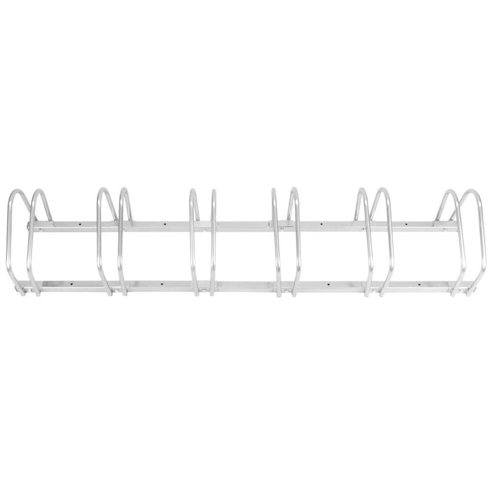 Parcheggio Porta Bici 6 Posti Stand Cavalletto Rastrelliera Bicicletta Acciaio