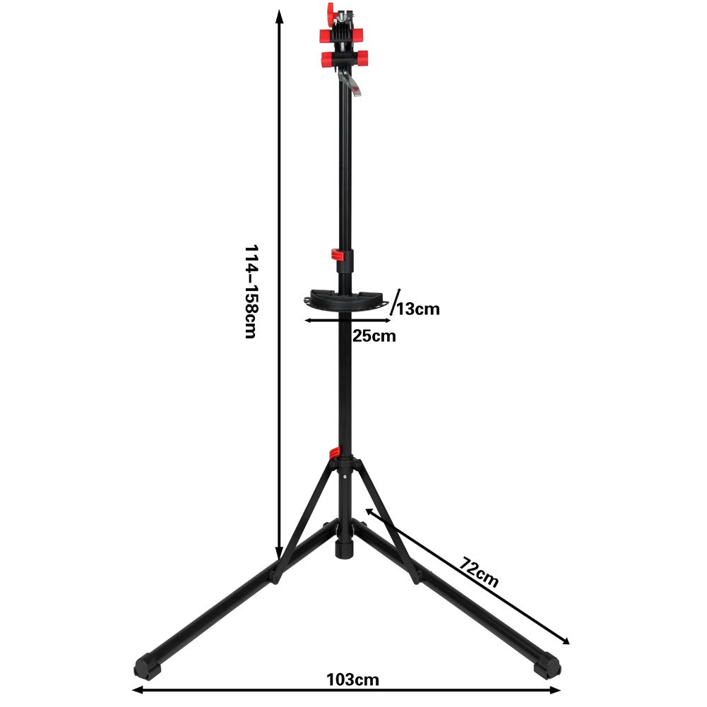 Cavalletto Bici Regolabile Stand Riparazione Manutenzione Biciclette Supporto MB