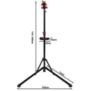 Cavalletto Bici Regolabile Stand Riparazione Manutenzione Biciclette Supporto MB