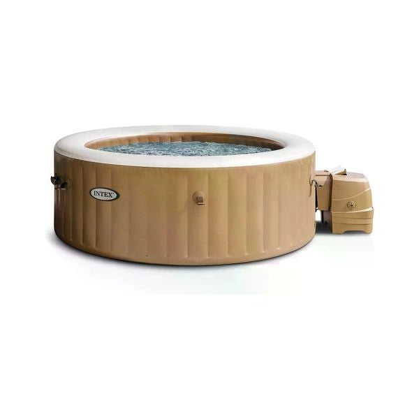 Spa idromassaggio intex 28426 bubble massage pure 120 getti beige saha