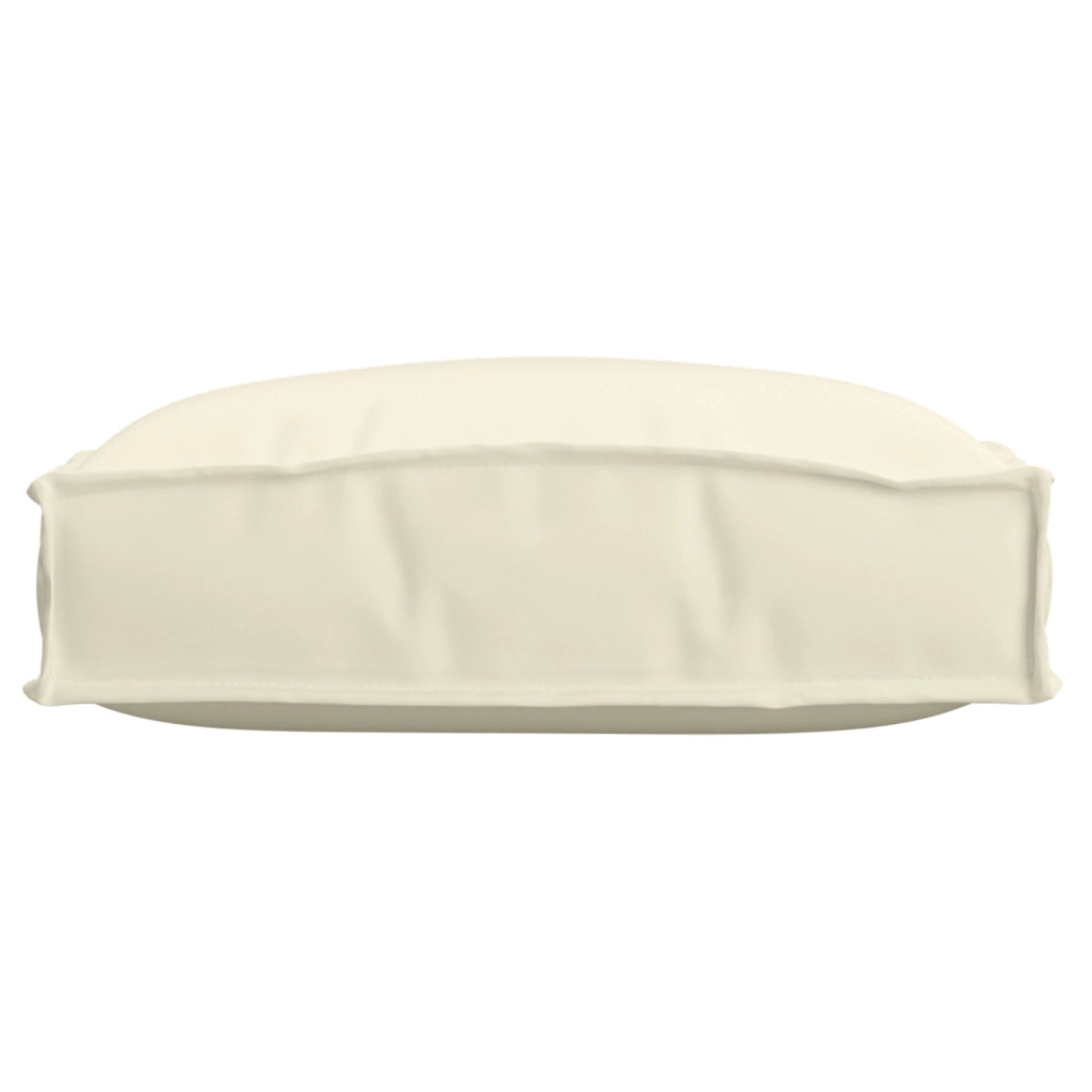 Cuscini per pallet per 4 posti Crema 40x40x8 cm Tessuto Oxford
