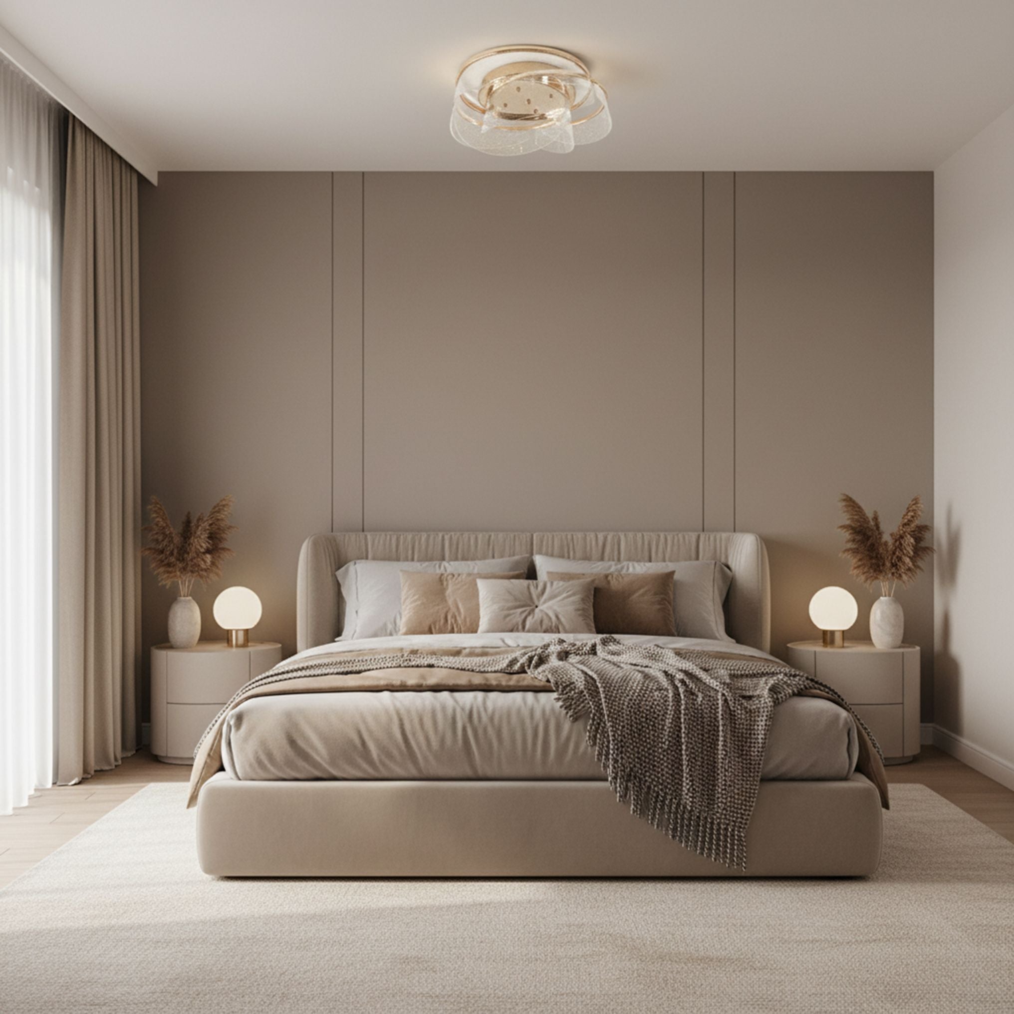 Lampada Da Soffitto G139-c Gold Led