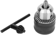 Kit di adattamento per testa di trapano elettrica - 1,5-13MM - Testa di trapano a chiave - Materiale anticorrosivo - Acciaio inossidabile - Adattatore per testa di trapano elettrica - Adatto per F