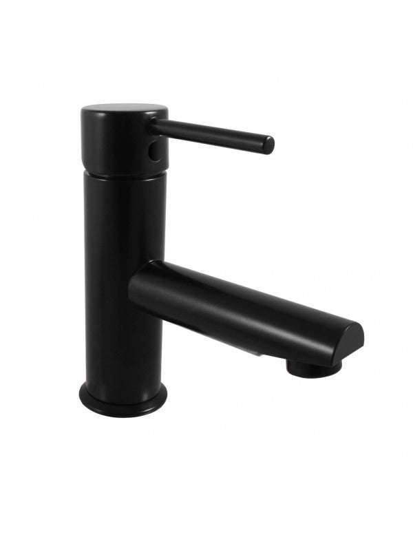 SEINA miscelatore lavabo senza sifone in ottone nero