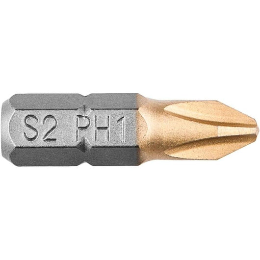 Topex 57h960 punte giravite, ph1 h1 x 25 mm, 2 pezzi