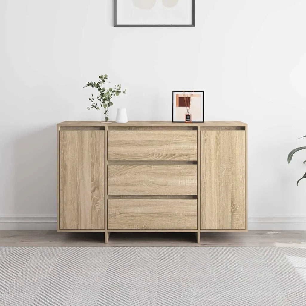 Credenza | Madia | Buffet da pranzo | Armadio da pranzo Rovere Sonoma 120 x 41 x 75 cm Legno multistrato