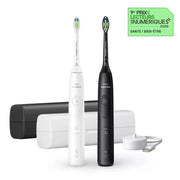 SPAZZOLINO DA DENTI ELETTRICO HX7119/02 NERO 5300 KIT 2PCS