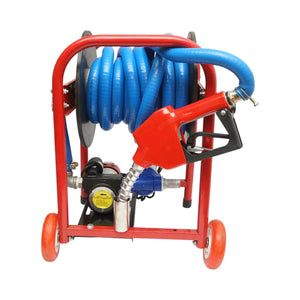 Pompa di trasferimento carburante 12V, 300W con filtro e tubo, portatile, pompa carburante 12V Breckner Germany