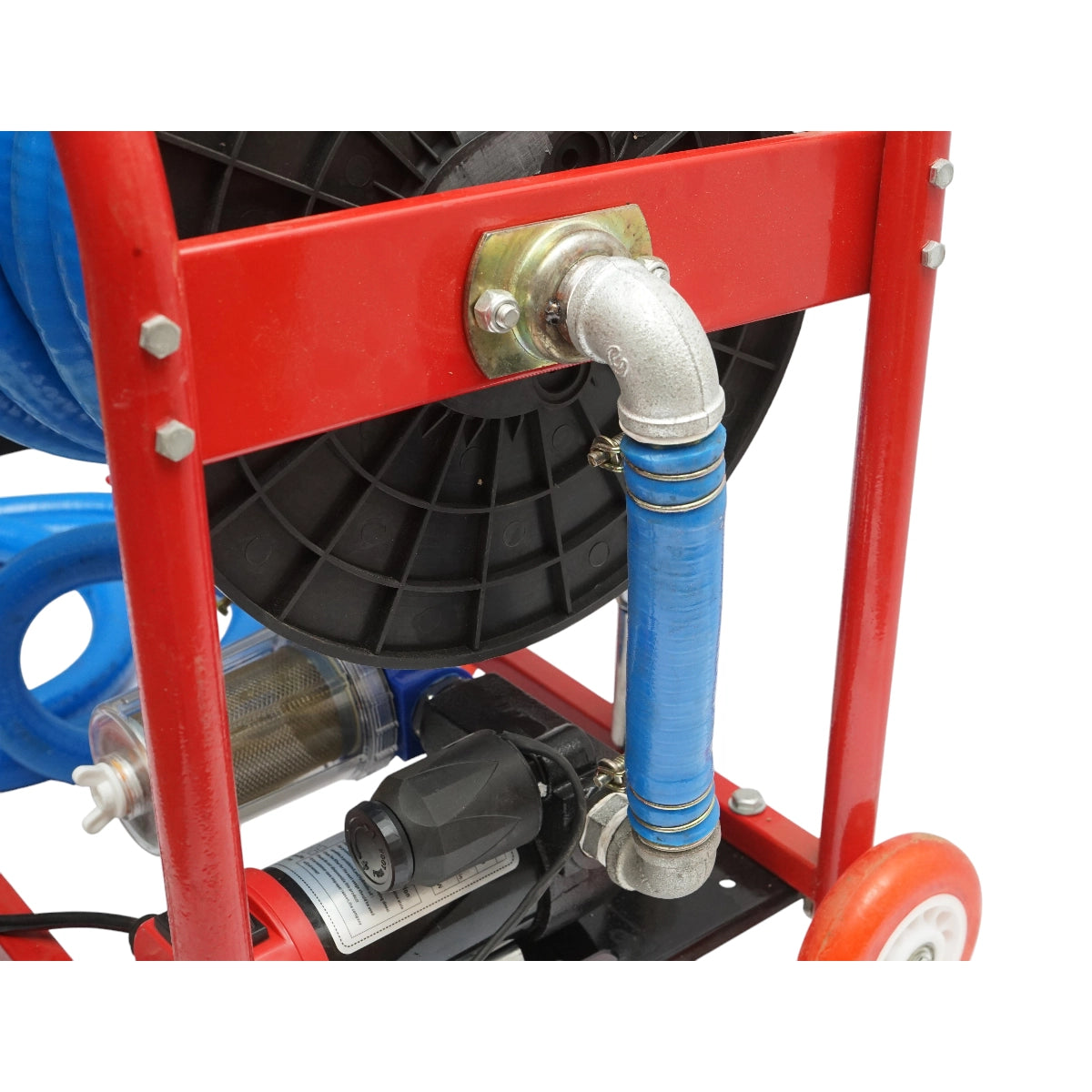 Pompa di trasferimento carburante 12V, 300W con filtro e tubo, portatile, pompa carburante 12V Breckner Germany