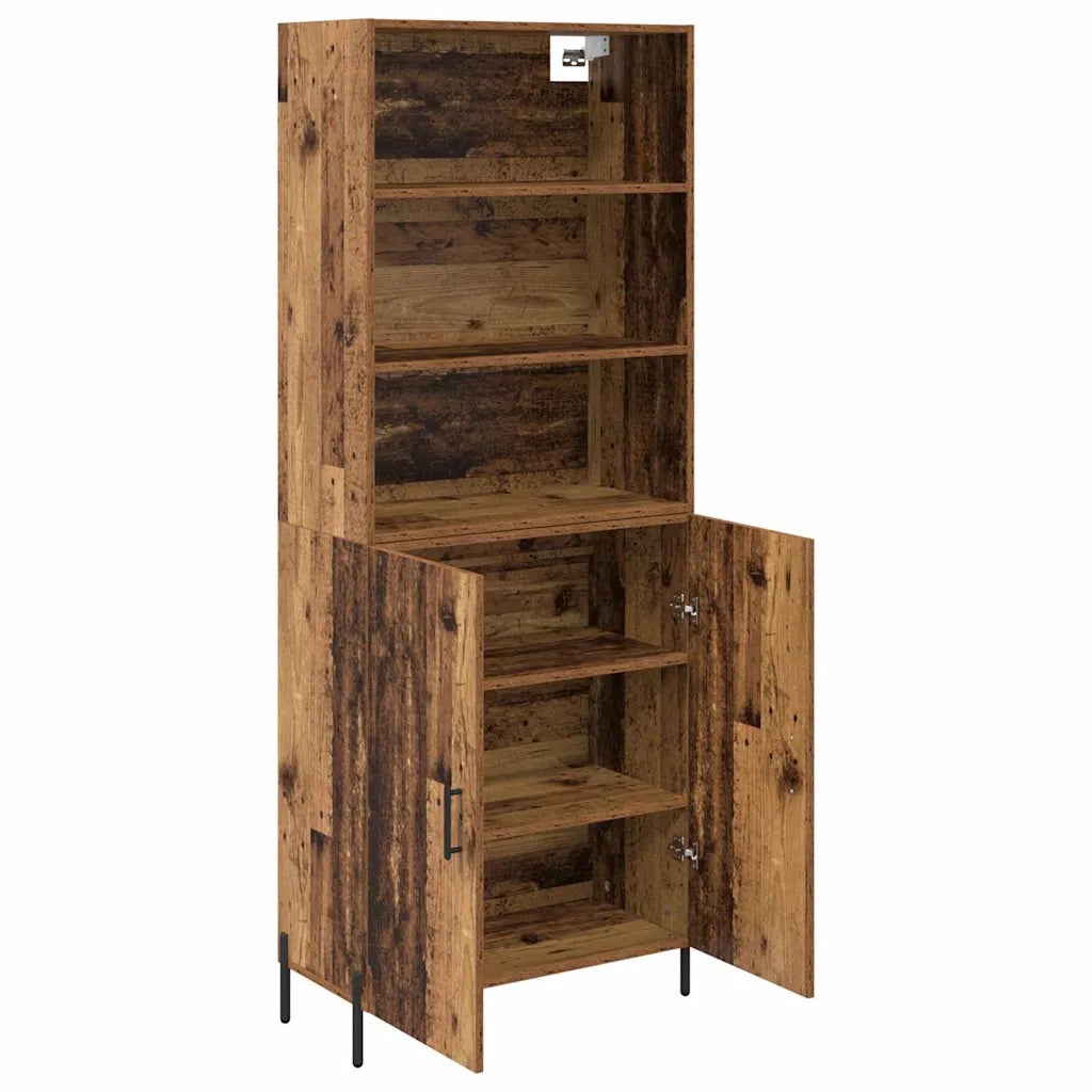 Credenza Legno vecchio 69,5 x 32,5 x 180 cm Legno multistrato