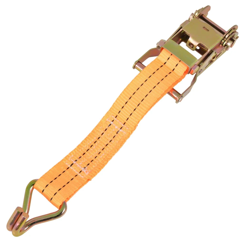 Cinghia di fissaggio a cricchetto 10 pezzi 1 tonnellata 6 m x 38 mm arancione 02_0003537
