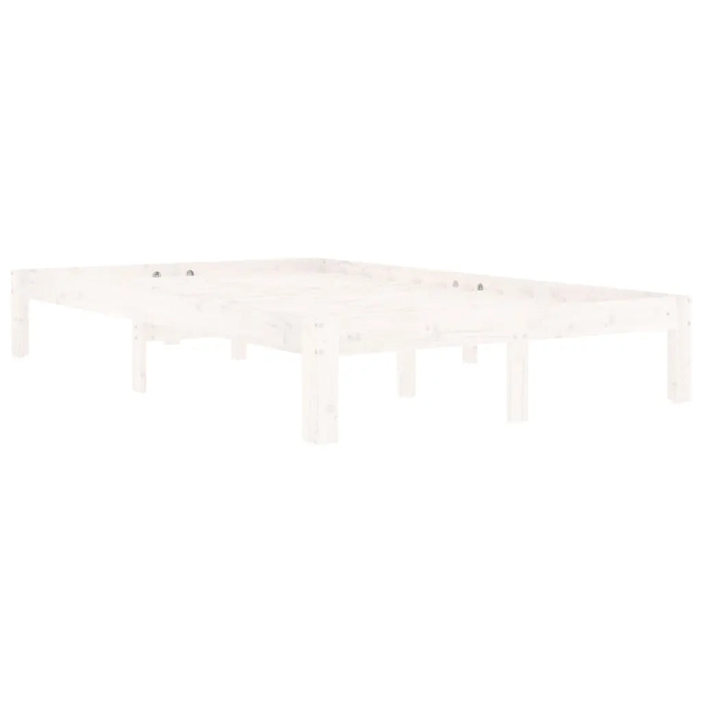Giroletto Bianco in Legno Massello di Pino 120x200 cm