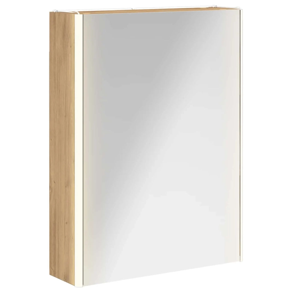 Mobiletto per specchio da bagno Rovere Artigianale