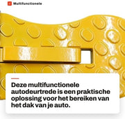 Caricatore di bagagli per auto con chiusura e protezione, pieghevole, con chiodo di sicurezza, capacità di carico 180 kg, costruito in lega di alluminio robusta, con stoccaggio compatto, scala di carico per auto.