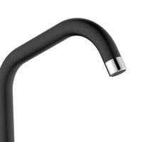 Miscelatore lavello bocca alta nero opaco con risparmio acqua – Serie Allen