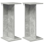 Supporto per piante | Sostegno per piante 2 pz Grigio Cemento 25 x 25,5 x 60,5 cm