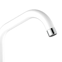 Miscelatore lavello bocca alta bianco opaco con risparmio acqua – Serie Allen