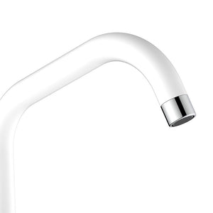 Miscelatore lavello bocca alta bianco opaco con risparmio acqua – Serie Allen