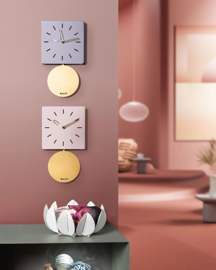 Orologio da parete di design Grace pendolo Glicine
