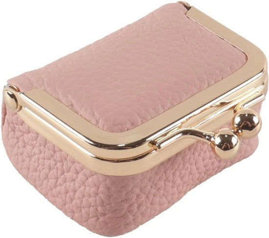 Mini scatola di gioielli in pelle vera - scatola di viaggio per gioielli - portafoglio con chiusura a bottone a molla per anelli - collane - orecchini e bracciali - regalo ideale per donne e ragazze