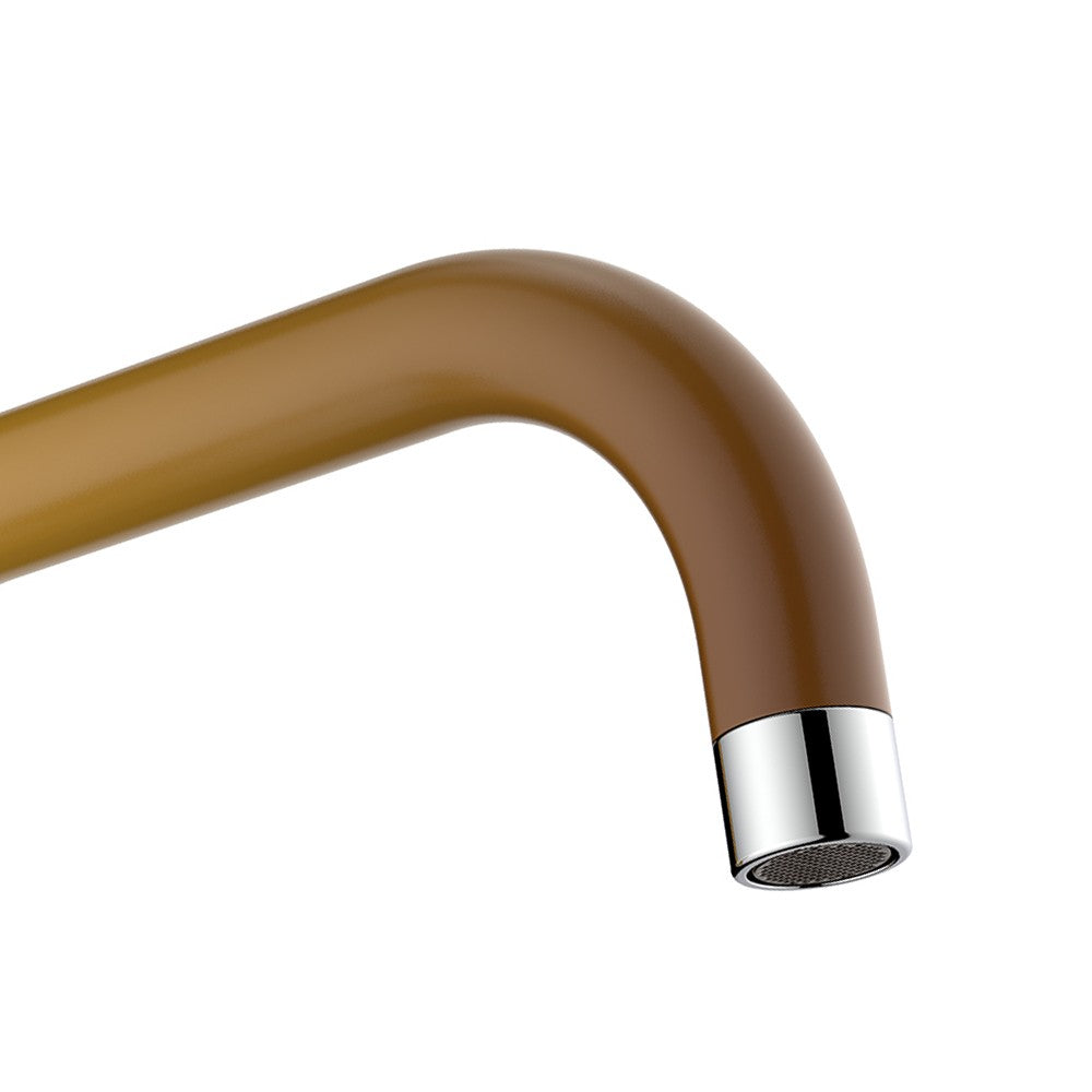 Miscelatore lavello bocca alta finitura terra di Francia con risparmio acqua – Serie Allen