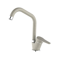 Miscelatore lavello bocca alta finitura pietra con risparmio acqua – Serie Allen