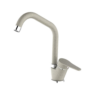 Miscelatore lavello bocca alta finitura pietra con risparmio acqua – Serie Allen