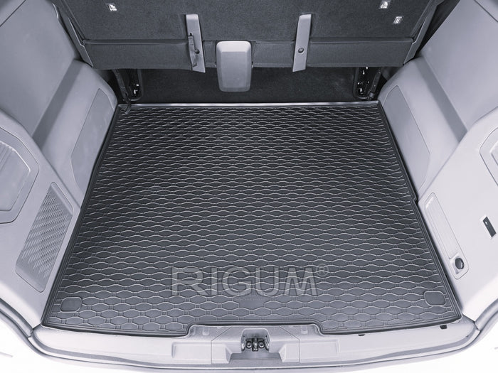 255B-408287 - Tappeto gomma baule per FORD Transit Custom 2024-, VW T7 Caravelle dal 2025-  L2 8/9 posti passo lungo