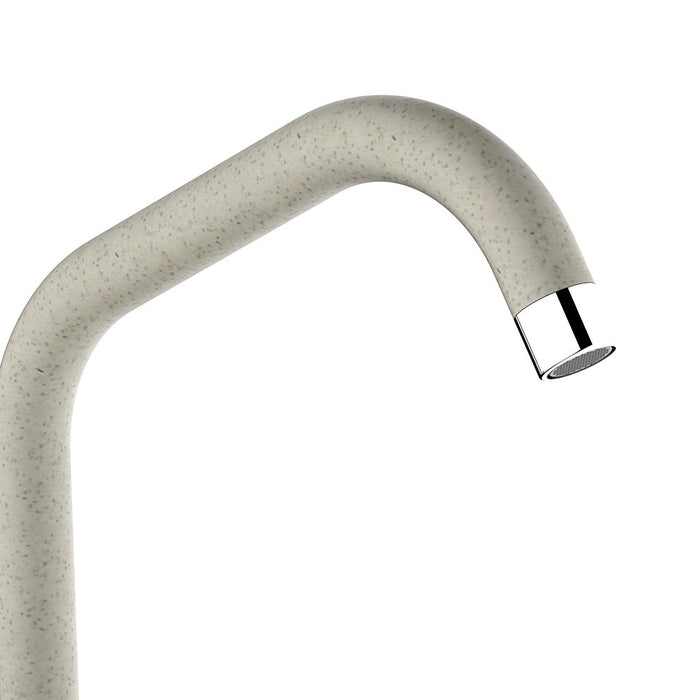 Miscelatore lavello bocca alta finitura pietra con risparmio acqua – Serie Allen