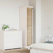 vidaXL Porta per Armadio Altro con porta Marrone 201 x 39.5 x 2.1 cm