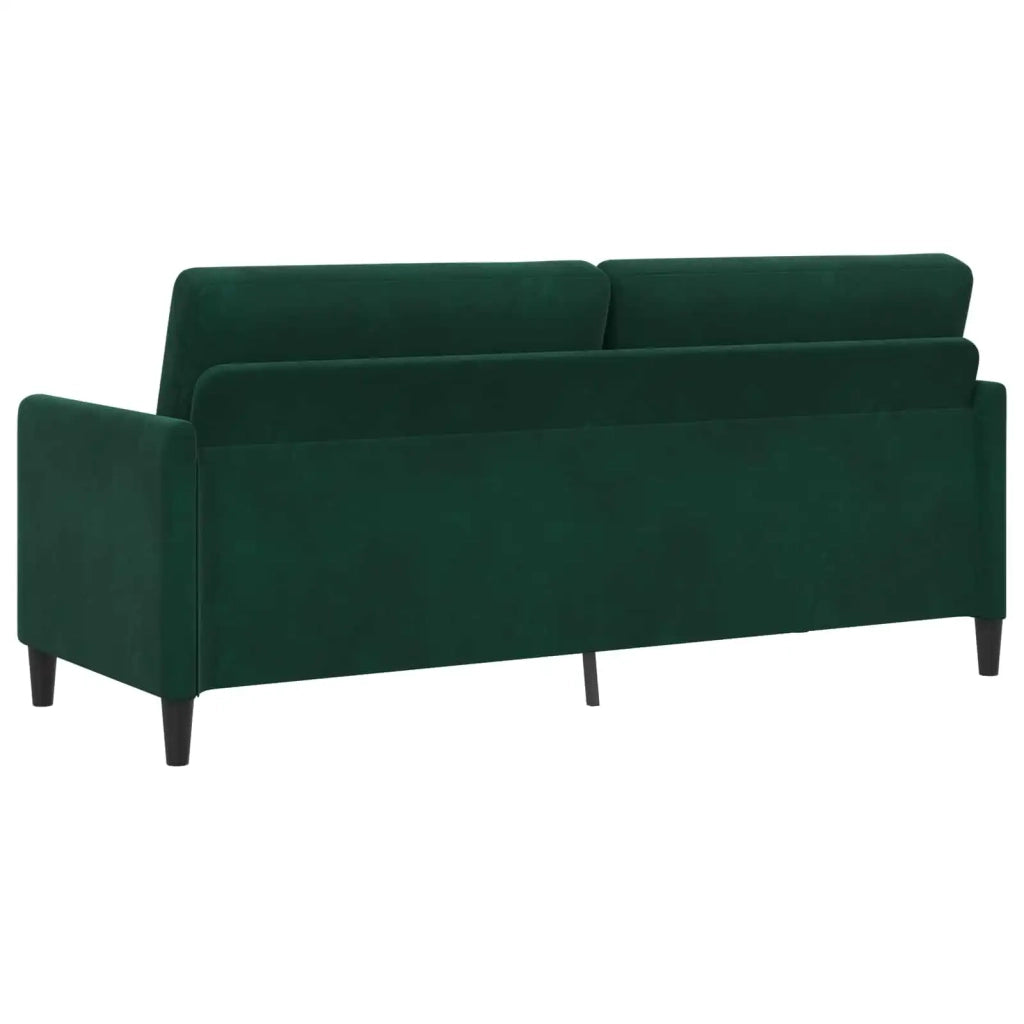 Divano con Storage Verde Scuro 192 x 78 x 87 cm Poliestere 42036991