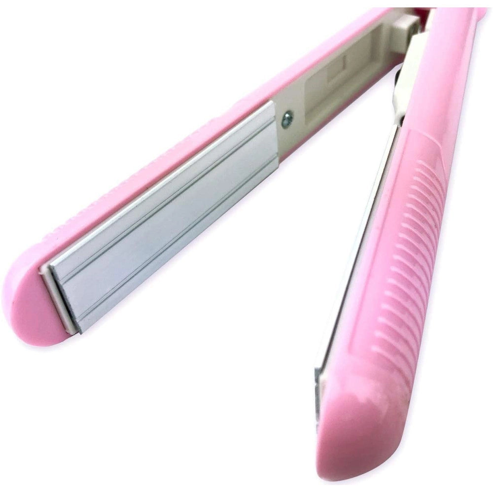 Trade Shop - Piastra Lisciante Per Capelli Lisci Sn010 Da Viaggio Rivestimento Ceramica 160° -