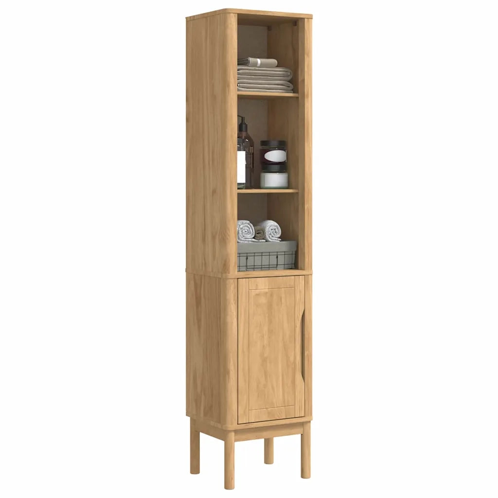 Mobiletto bagno alto FLORO Marrone cerato 35 x 30 x 160 cm