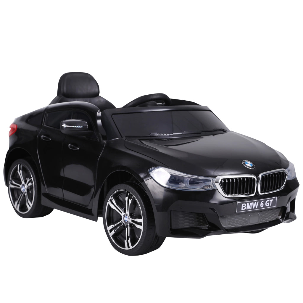 Auto elettrica per bambini BMW 6 GT ¨C zephmum ¨C 6V 3Km/h nero con telecomando