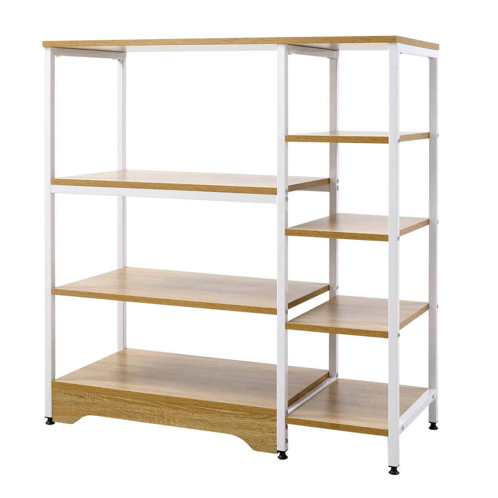 Armadio Basso con Ripiani ¨C zephmum ¨C Bianco 90x40x95cm