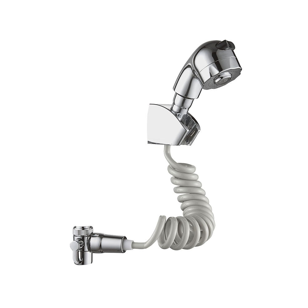 Doccetta per lavabo o bidet a 2 getti con deviatore e aeratore - Serie Smart