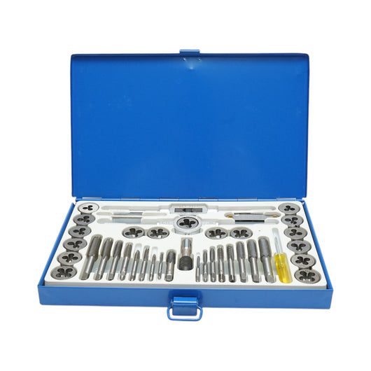 Set di maschi e filiere metrici M3-M12mm 40 pezzi Breckner Germany