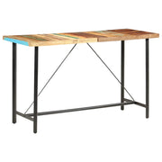 Tavolo da Bar 180x70x107 in Legno Massello di Recupero cod mxl 58545