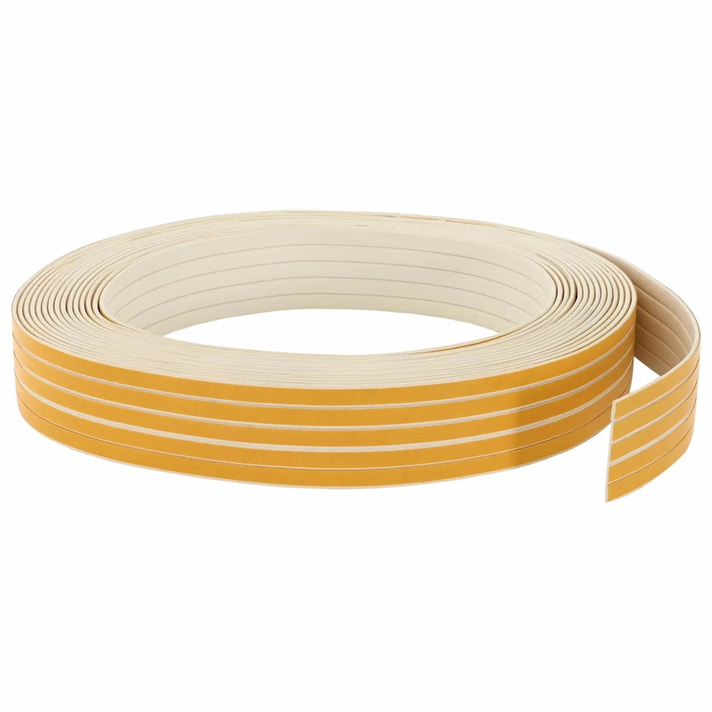 Nastro adesivo per finestre Bianco 9 x 3 mm 25 m Schiuma EPDM 42038071