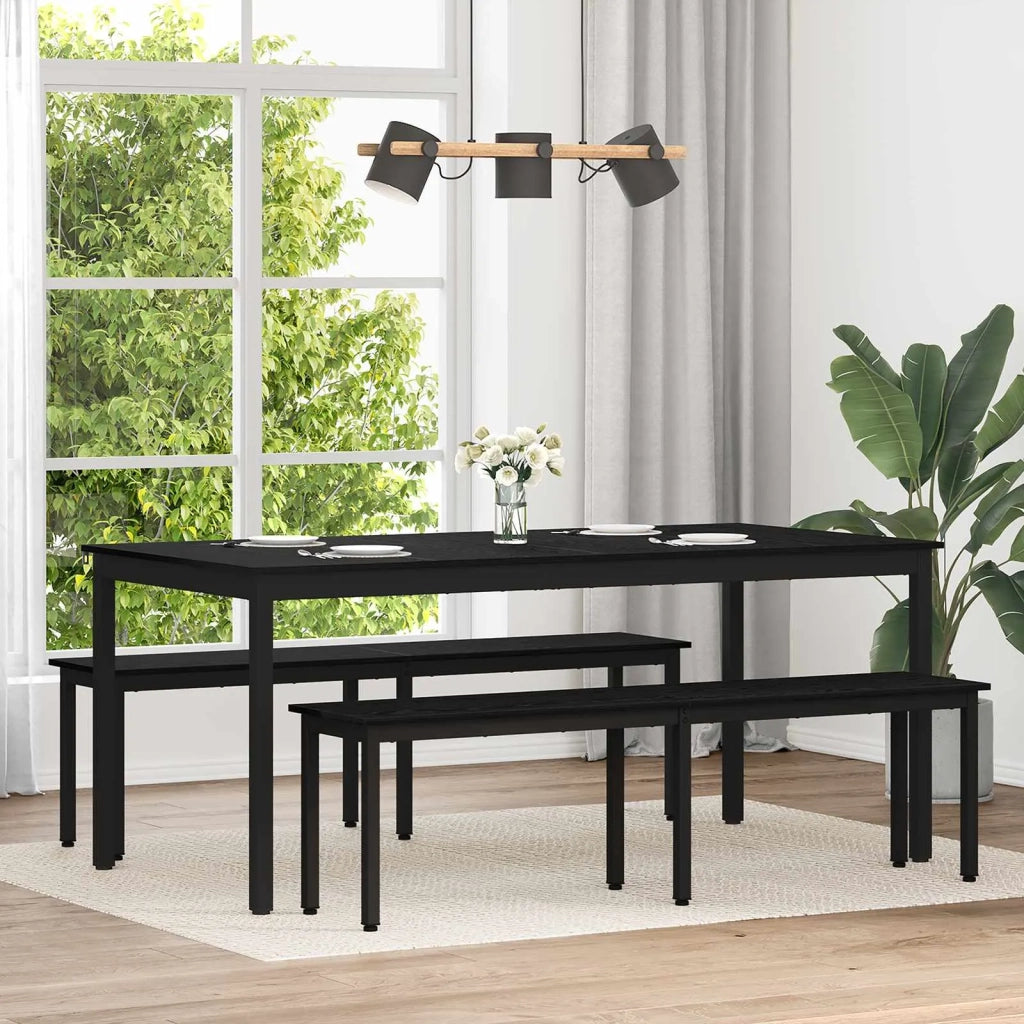 Tavoli da pranzo 2 pcs 180 x 90 x 75 cm Legno multistrato