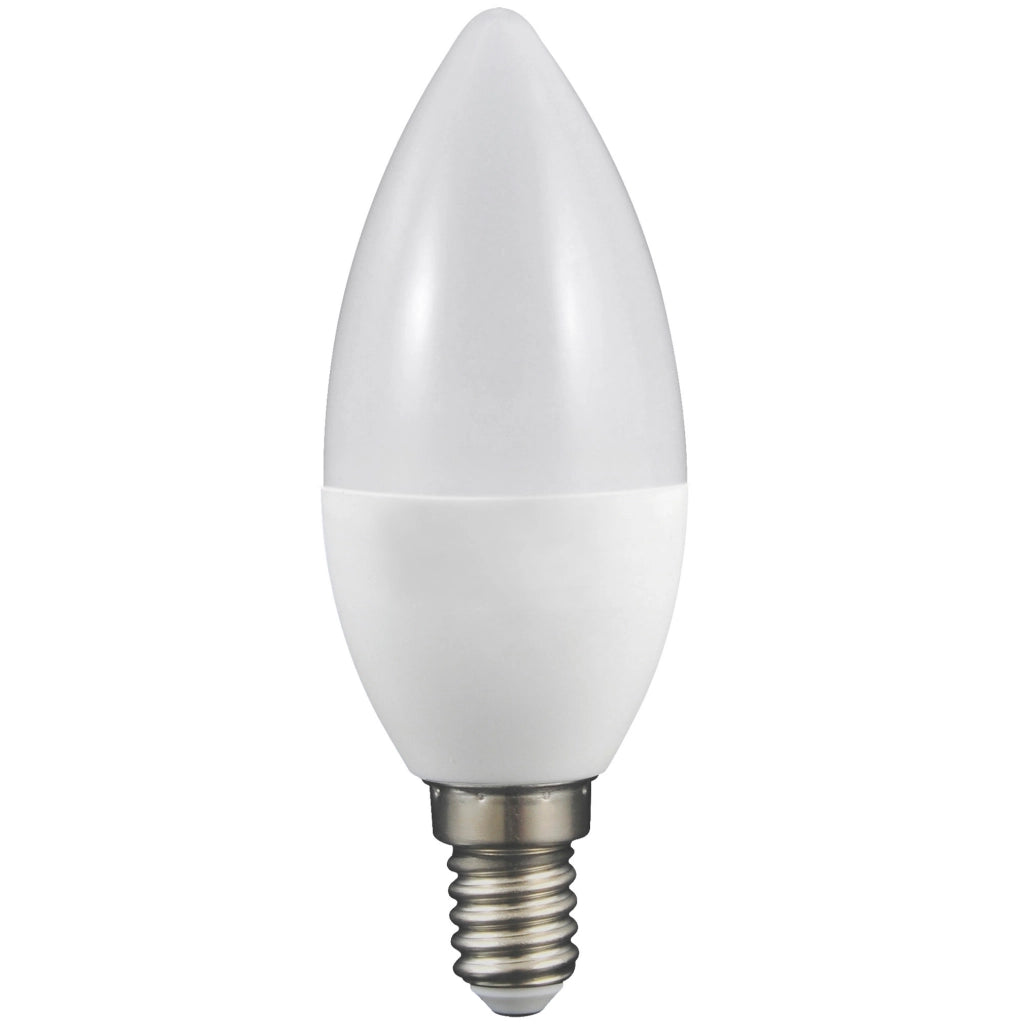 Lampadina LED candela C37 E14 6,3W 560lm 4000K Polux